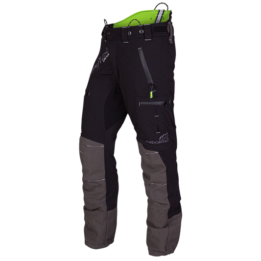 AT4070 Breatheflex Pro Chainsaw Trousers Design C Class 1 - Black.
