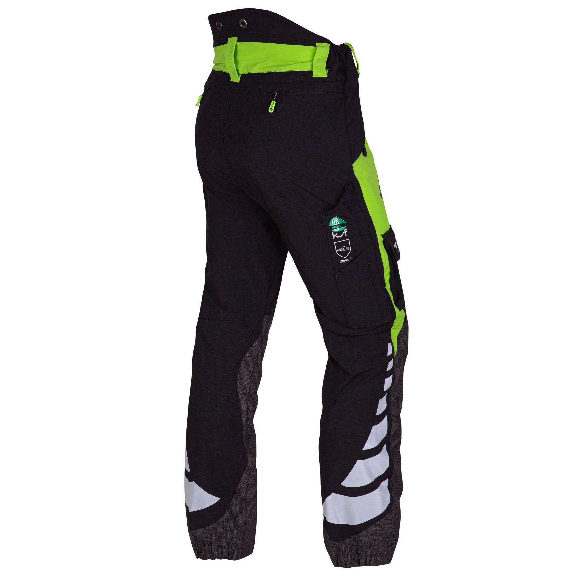 AT4015 Breatheflex Chainsaw Trousers Design A Plus Class 1 - Lime