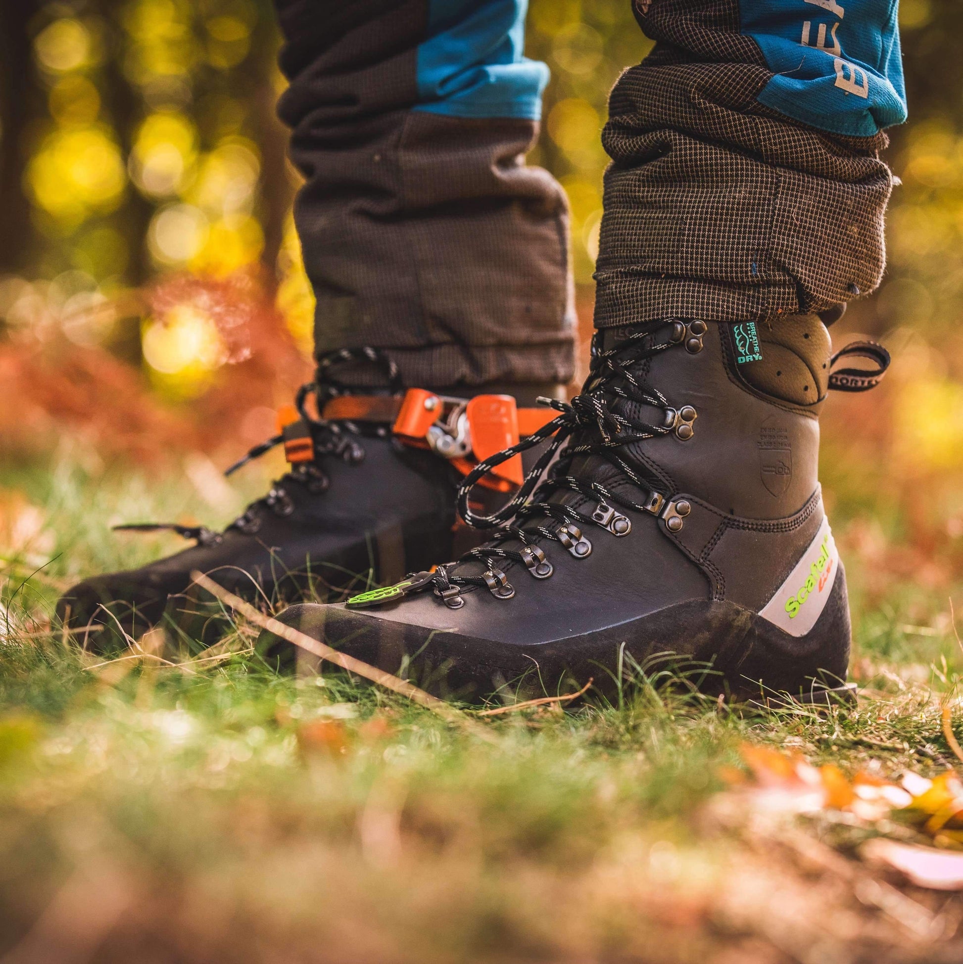 Scafell Lite Class 2 Chainsaw Boot  - Black - AT33100 - Arbortec Forestwear