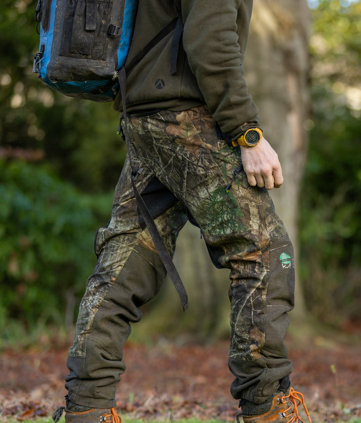 AT4060 - Breatheflex Pro Realtree Chainsaw Trousers Design A/Class 1 - Brown