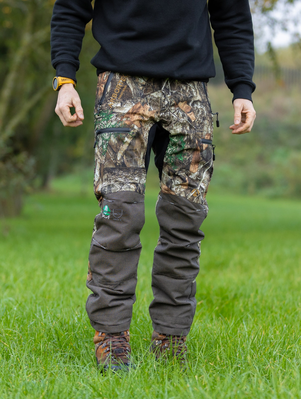 AT4060 - Breatheflex Pro Realtree Chainsaw Trousers Design A/Class 1 - Brown