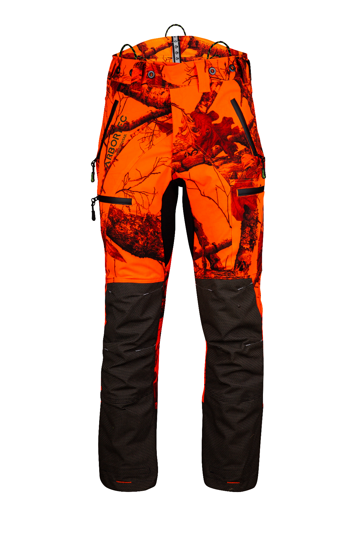 AT4060 - Breatheflex Pro Realtree Chainsaw Trousers Design A/Class 1 - Orange