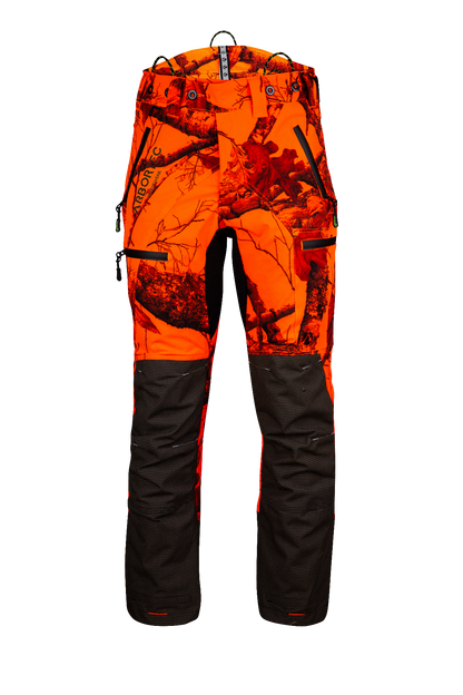 AT4070 - Breatheflex Pro Realtree Chainsaw Trousers Design C/Class 1 - Orange