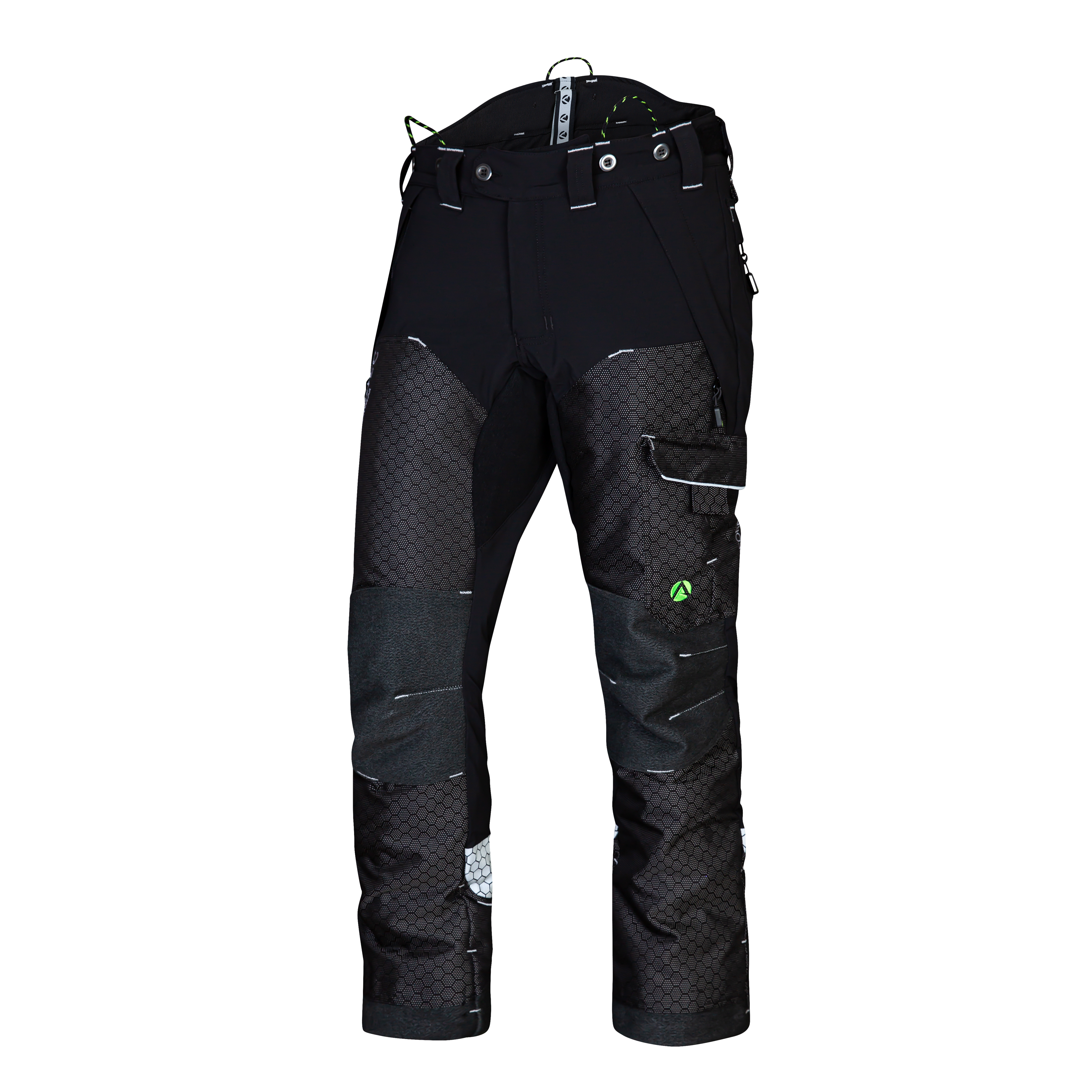 AT4080 - Arbortec Deep Forest Chainsaw Trousers Design A/Class 1 - Black