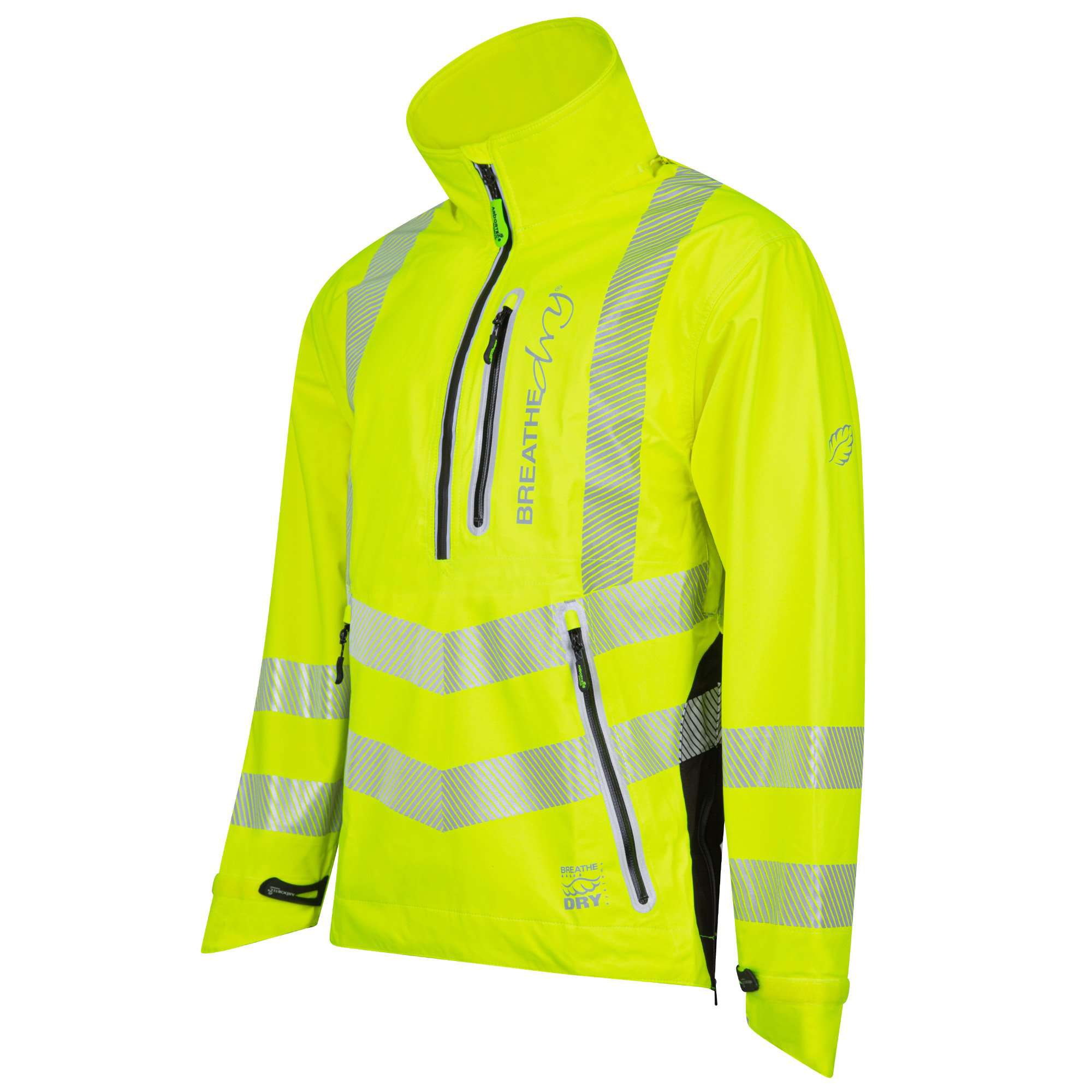 Arbortec BreatheDry® Waterproof Smock - Hi-Vis Yellow - ATHV4400 - Arbortec Forestwear