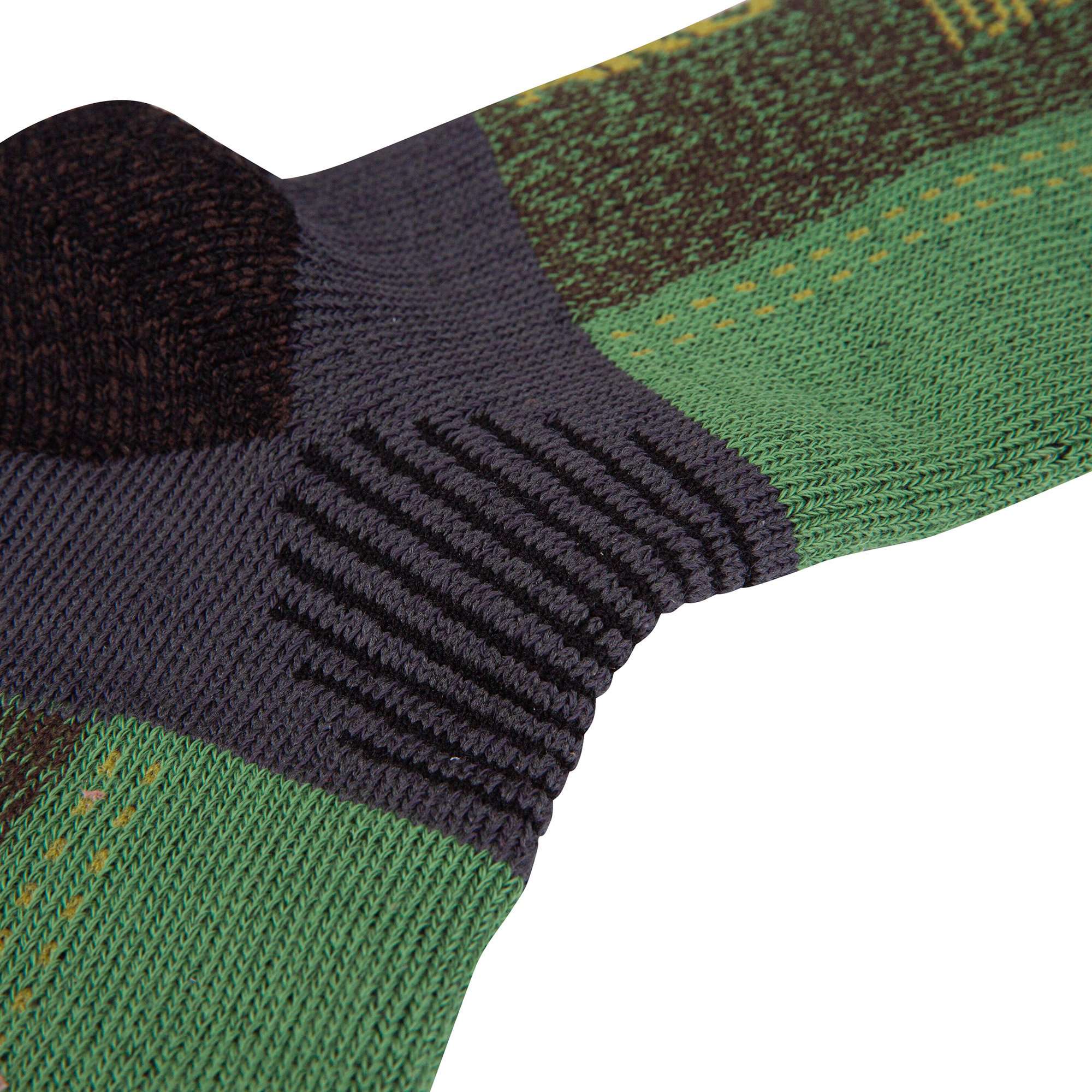 Xpert Lo Work Sock - Green / Grey