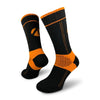 AT3818 Lo Sock Xpert - Black/Orange