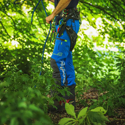 AT4070 Breatheflex Pro Type C Class 1 Chainsaw Trousers - Blue - Arbortec Forestwear
