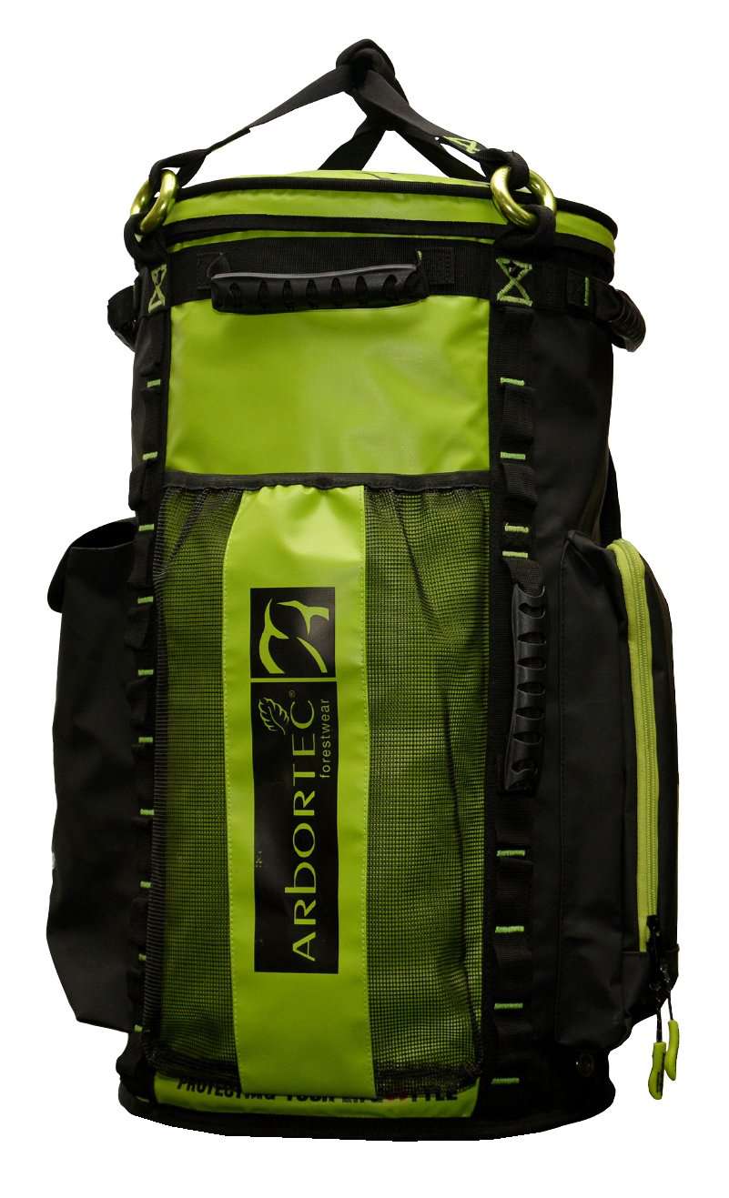 AT107-65 Cobra Rope Bag - Lime 65L - Arbortec Forestwear